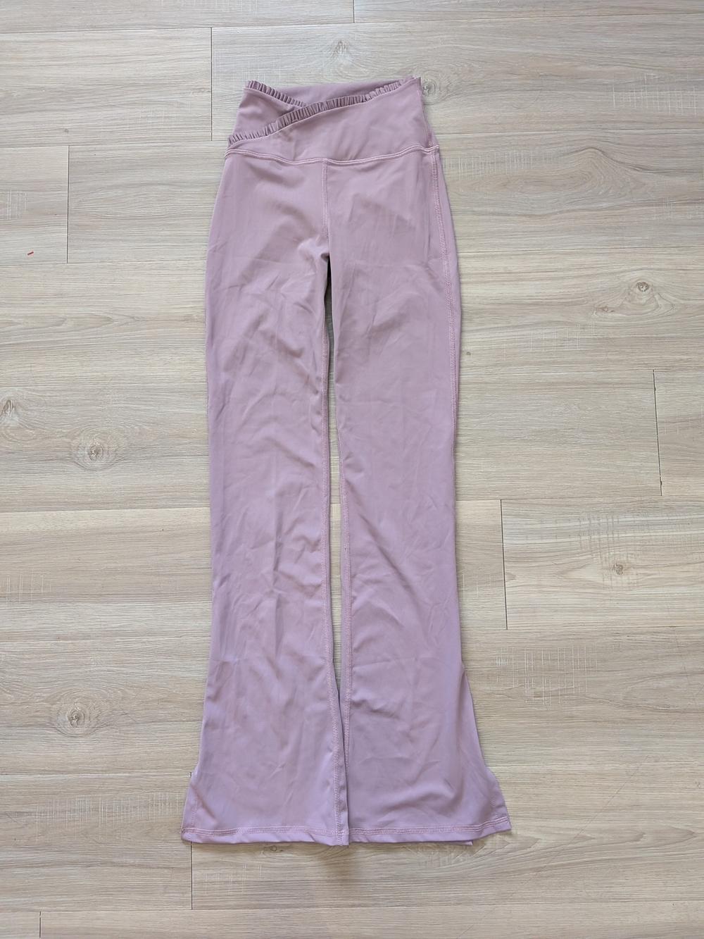 Tiger Friday Mauve Flare Yoga Pants